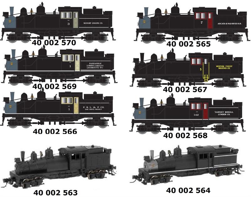 n gauge steam trains