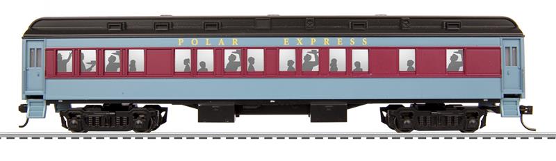 ho scale polar express passenger cars