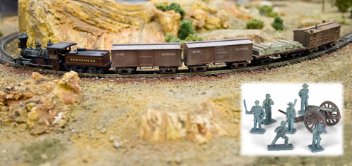 ho scale civil war trains